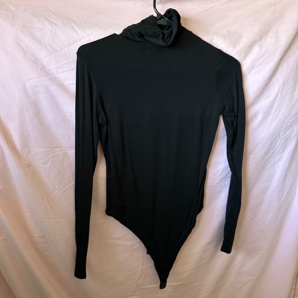 Nasty Gal turtleneck black bodysuit